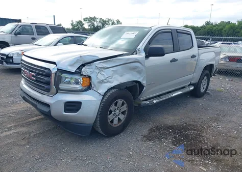 2015 GMC Canyon из США, поврежденный, VIN 1GTG5AEA9F1251173